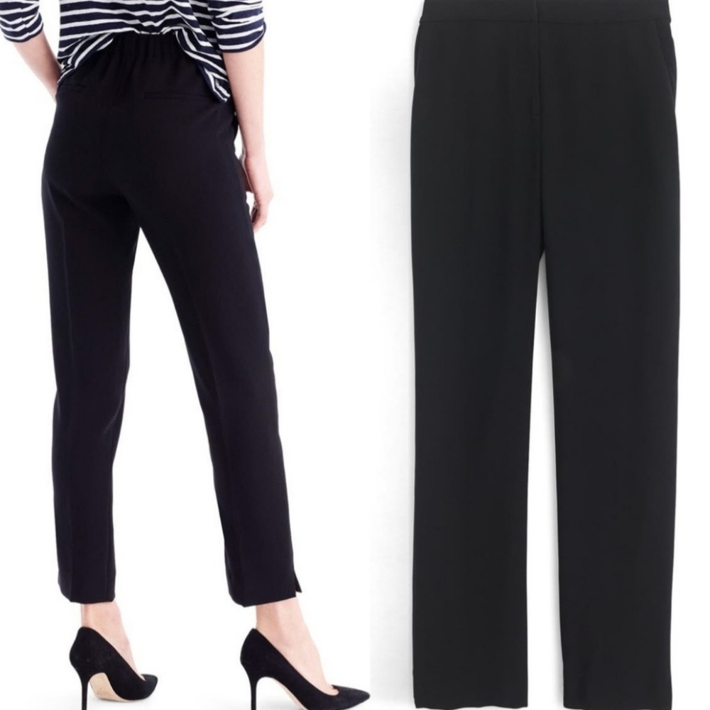 J Crew Classic Black Women's Pants